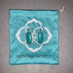 Kendra Scott Elle drop earring in turquoise
